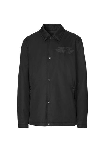 Burberry Location-Print Econyl Jacket Black