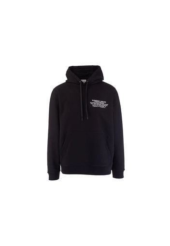 Burberry Location 3D Logo Hoodie Black