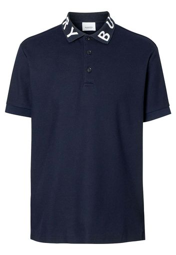 Burberry Ryland Collar Logo Polo Navy