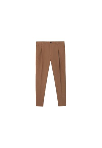 Burberry Tailored Chino Pants Brown