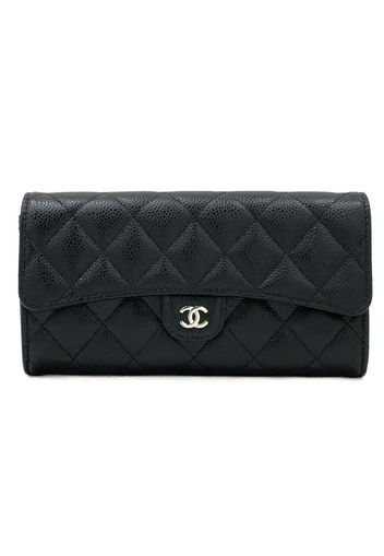 Chanel Classic Flap Long Wallet Black (AP0241)