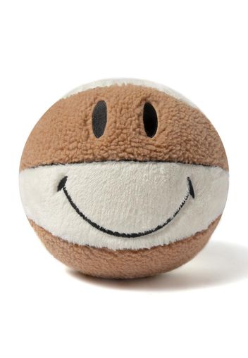 Chinatown Market Smiley Plush Basketball Brown/White