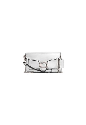 Coach Tabby Crossbody Wristlet Silver/Silver