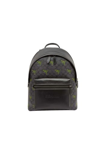 Coach Backpack Coach Rexy Signature Charter Charcoal