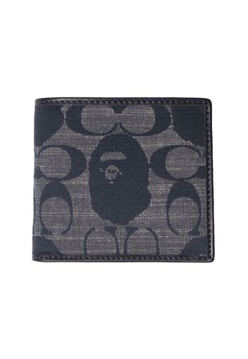 Coach x BAPE Coin Wallet Navy