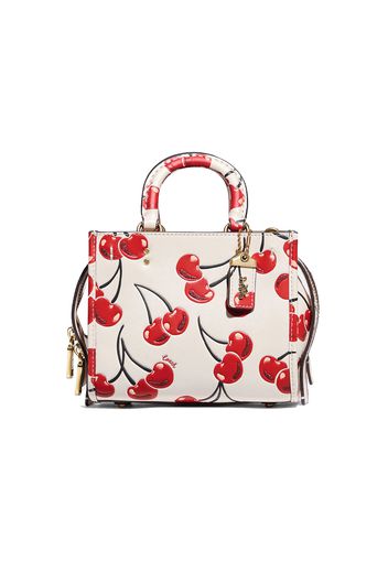 Coach Rogue 17 With Cherry Print Chalk/Multicolor