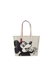 Coach x Disney Mickey Mouse Chalk Leather Bag Large White