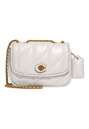 Coach Shoulder Bag with Quilting Pillow Madison Chalk