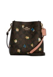 Coach Mini Town Bucket Bag Rose Print