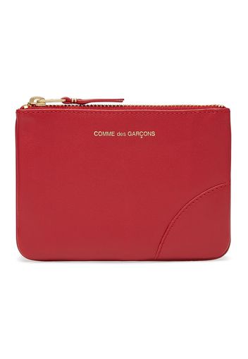 Comme des Garcons SA8100C Colour Plain Wallet Red