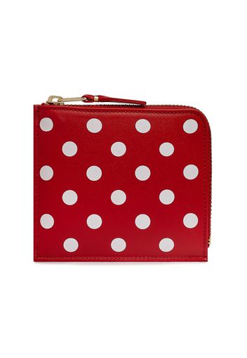 Comme des Garcons SA3100PD Wallet Polka Dots Red