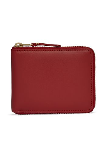 Comme des Garcons SA7100 Colour Plain Wallet Red