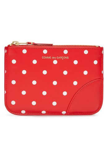 Comme des Garcons SA8100PD Wallet Polka Dots Red