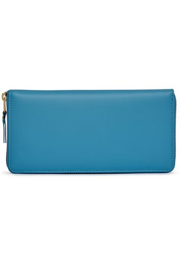 Comme des Garcons SA0110 Colour Plain Wallet Blue