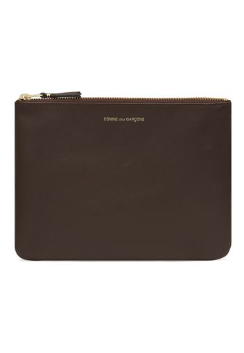 Comme des Garcons SA5100 Classic Plain Wallet Brown