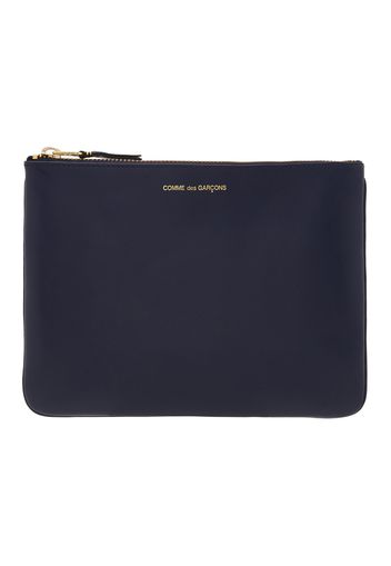 Comme des Garcons SA5100 Classic Wallet Navy