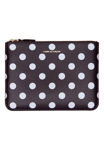 Comme des Garcons SA5100PD Wallet Polka Dots Brown