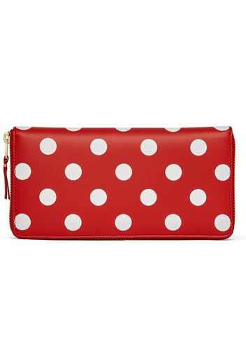 Comme des Garcons SA0110PD Wallet Polka Dots Red