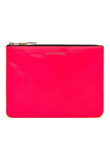 Comme des Garcons SA5100SF New Super Fluo Wallet Pink/Yellow