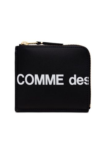 Comme des Garcons SA3100HL Huge Logo Wallet Black