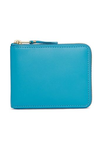 Comme des Garcons SA7100 Colour Plain Wallet Blue