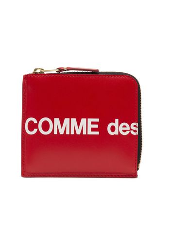 Comme des Garcons SA3100HL Huge Logo Wallet Red