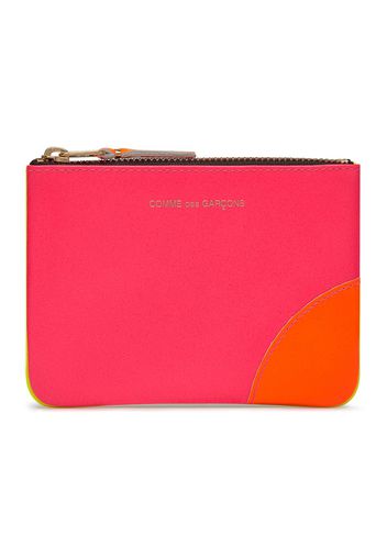 Comme des Garcons SA8100SF New Super Fluo Wallet Pink/Yellow