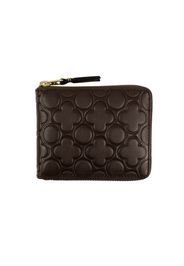 Comme des Garcons SA710EB Wallet Classic Embossed B Brown