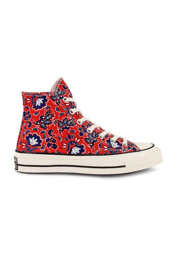 Converse Chuck Taylor All Star 70 Hi Paisley Habanero Red