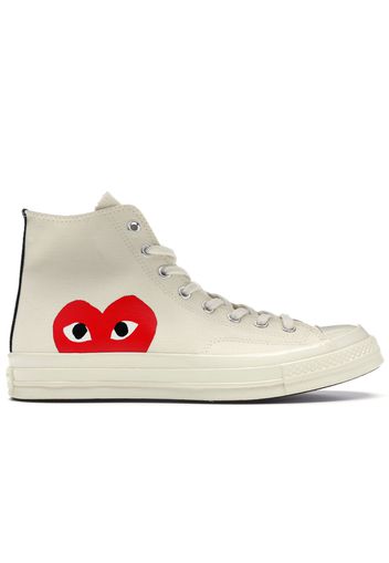 Converse Chuck Taylor All Star 70 Hi Comme des Garcons PLAY White