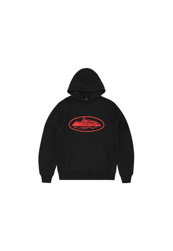 Corteiz Alcatraz V2 Hoodie Black/Red