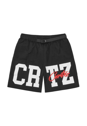 Corteiz Crtz Nylon Shorts Black