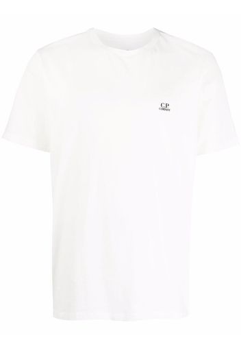 C.P. Company 30/1 Jersey Small Logo T-shirt Gauze White