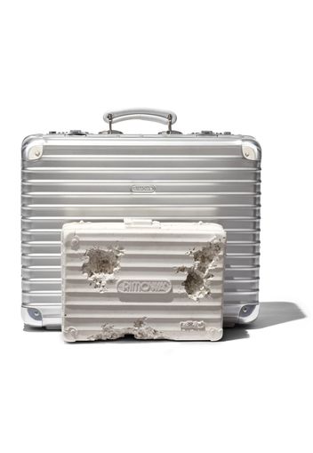 Daniel Arsham x Rimowa Eroded Attache Case White