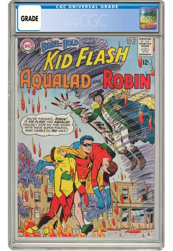 DC Brave and the Bold #54 (1st App. of Teen Titans) Comic Book CGC Graded