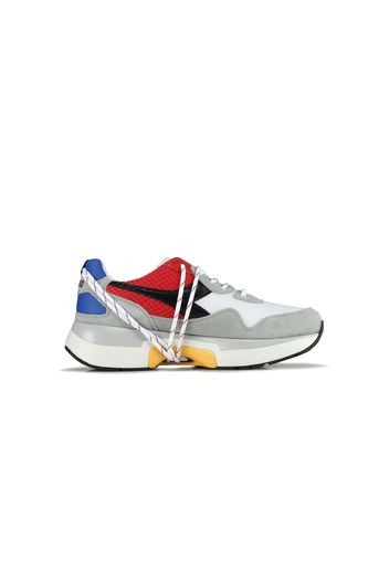 Diadora N9000 TXS H Lace Up Grey White Red (Women's)