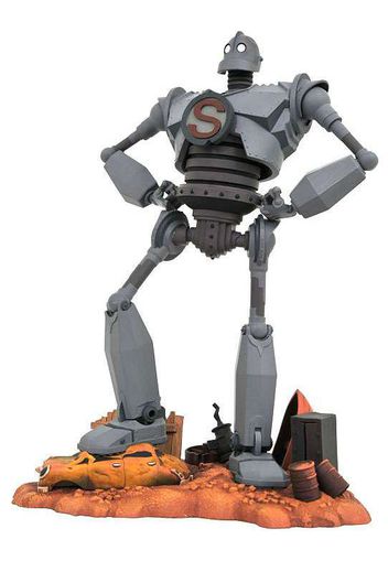 Diamond Select Toys The Iron Giant Movie Gallery Iron Giant Superman Collectible PVC Statue