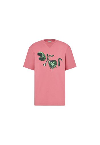 Dior x CACTUS JACK Oversized T-shirt Pink