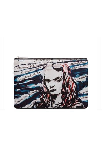 Dior x Raymond Pettibon Pouch Nylon Multicolor