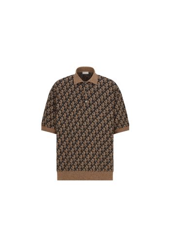 Dior x CACTUS JACK Oversized Polo Shirt Beige/Black