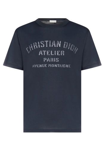 Dior Oversized "Christian Dior Atelier" T-Shirt Navy