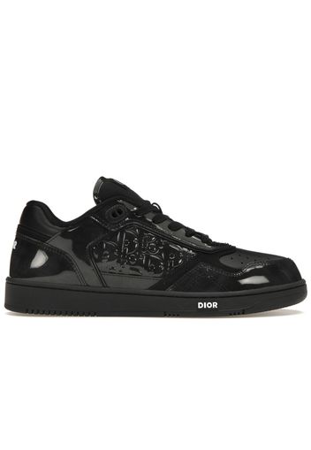 Dior B27 Low Black Patent Dior Oblique Gravity Embossed