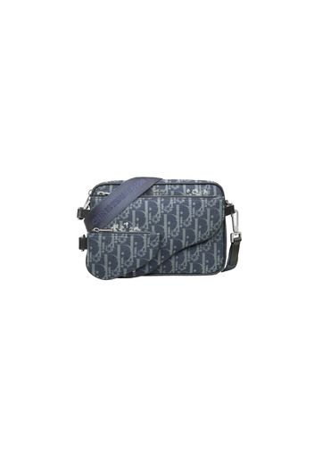 Dior TEARS Saddle Triple Pouch Denim Blue