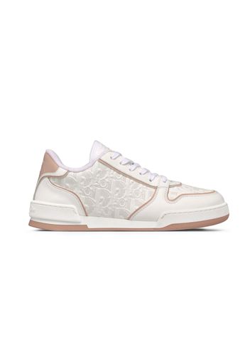 Dior One White and Nude Dior Oblique Perforated Calfskin (Women's)