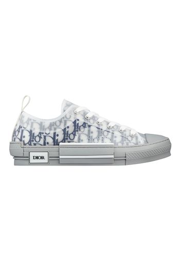 Dior B23 Low White Navy Oblique