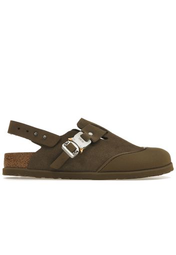 Dior by Birkenstock Mule Tokio Khaki Nubuck Calfskin