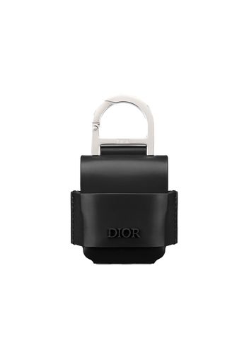 Dior Airpods Case Calfskin Black