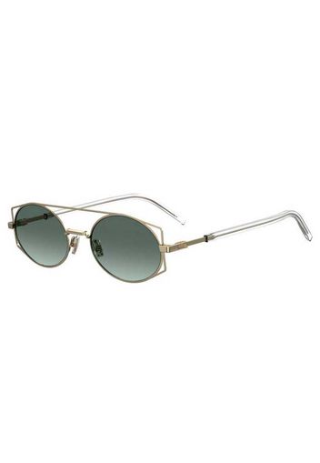 Dior Architectural Sunglasses Gold Green (J5G8Z)