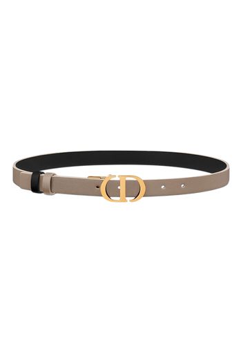 Dior 30 Montaigne Reversible Belt 20MM Hazlenut/Black