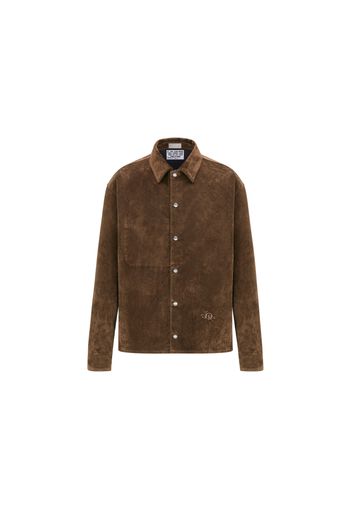 Dior x CACTUS JACK Oversized Overshirt Mocha Brown